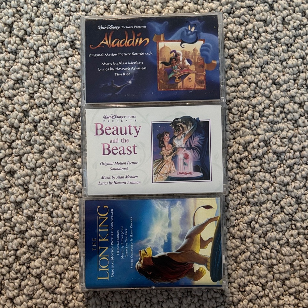 Disney Soundtrack Collection - Aladdin, Beauty and the Beast, The Lion King